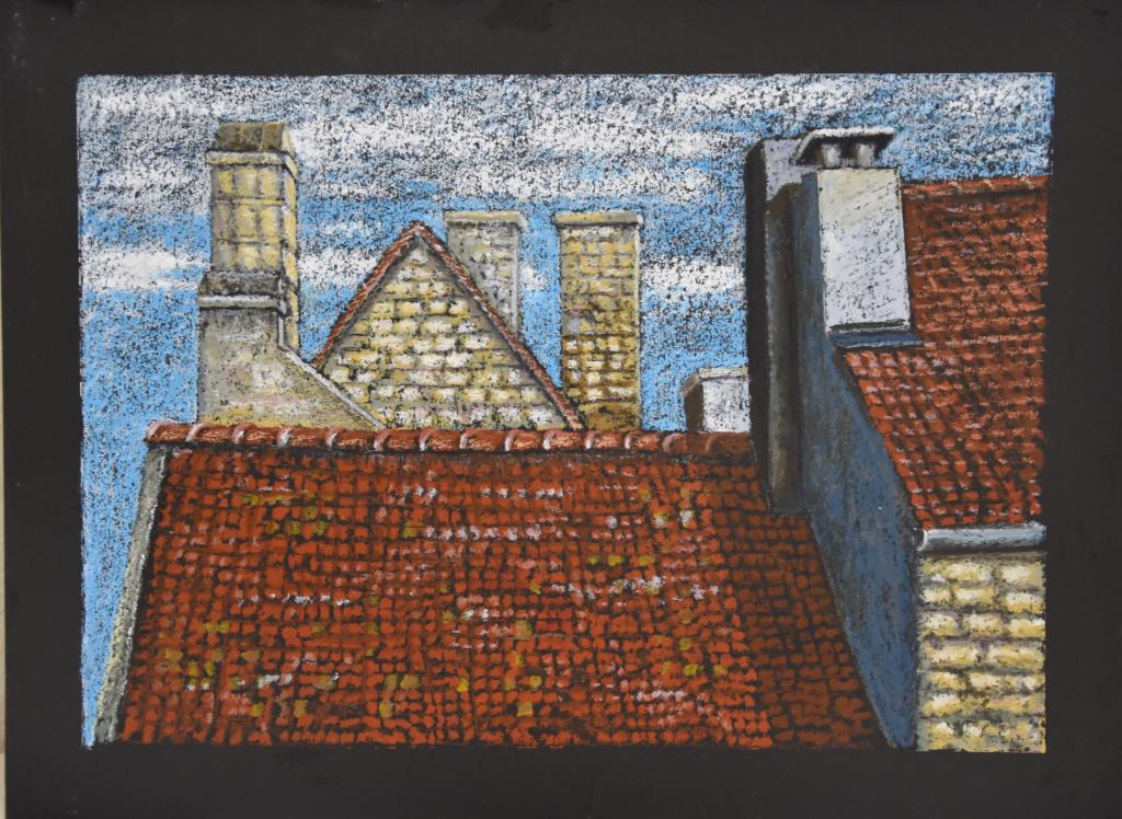 Painting “Flavigny-sur-Ozerain 8”
